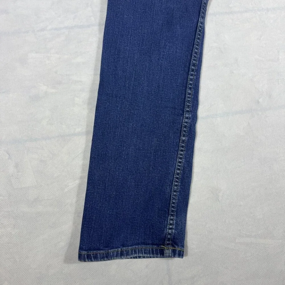 Levi's Men's‎ Straight Jeans Blue Denim Zip Fly Mid Rise 5-Pocket Design W34 L32